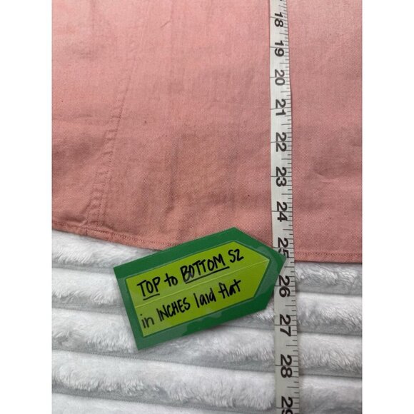 Talbots Pullover Shirt w/ Pearl Snap Button Pockets & Folded Sleeve Women's M - Picture 8 of 12